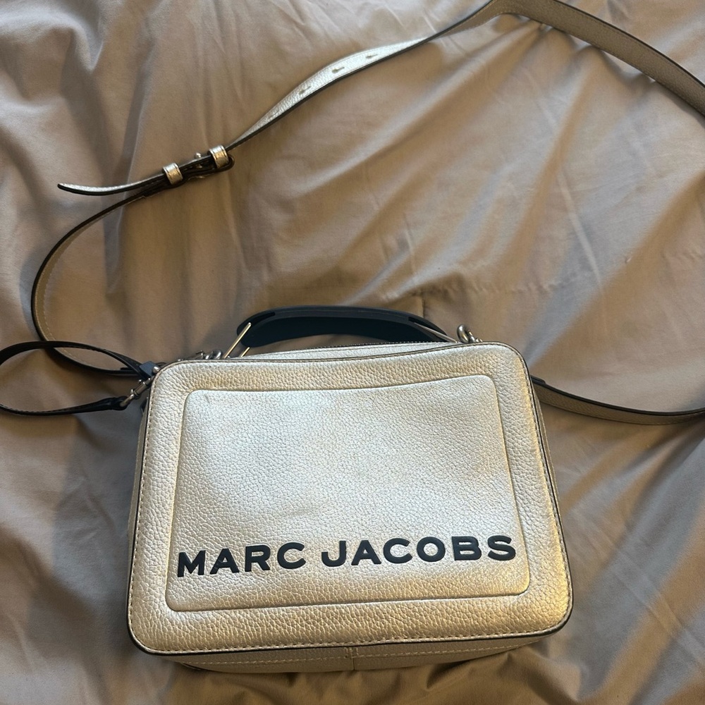 Marc Jacobs  Silver  and Black Crossbody Bag